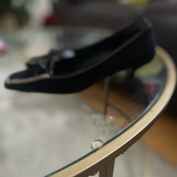 PRADA Scramosciato Black Italian Suede Leather Flats/ Loafers  Sz 36- US Size  6 - Picture 16 of 16